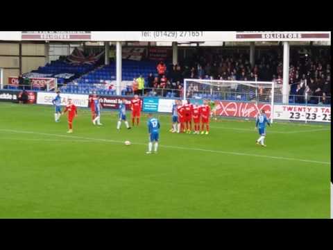 Hartlepool Utd. 3 vs Stamford 0 FA Cup 1st Round 06/11/16