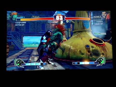 Street Fighter 4 LiangHuBBB VS VyperS