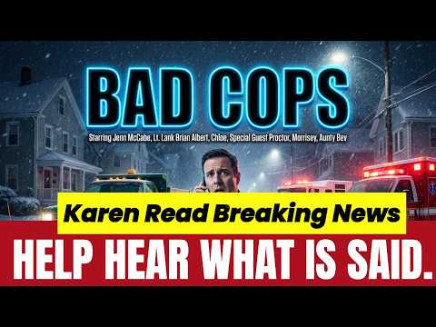 John O'Keefe, A Murdered Cop, WHAT DO YOU HEAR THE SUSPECTS SAY? Karen Read News about Jen McCabe.