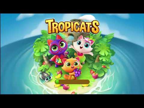 Tropicats: Match 3 Games on a Tropical Island - My first few minutes in game