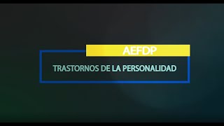 Experto/a en Trastornos de la personalidad