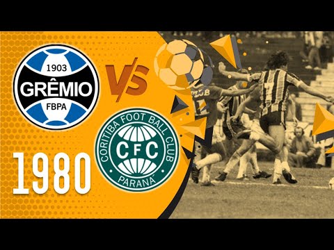 GRÊMIO FBPA vs CORITIBA FC (1980 - BRASILEIRO) #footballmuseum #oldfootball