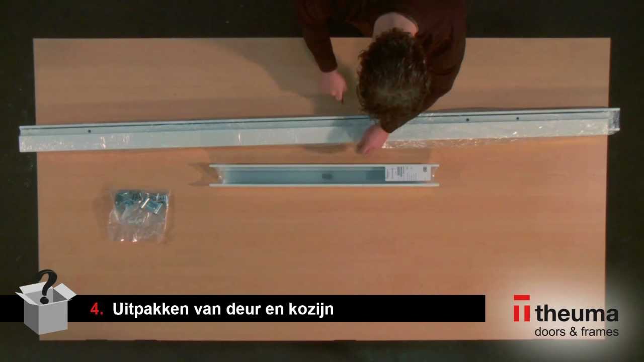 Montage-instructie MonoPlus kozijn en Vervolux lakdeur van Theuma