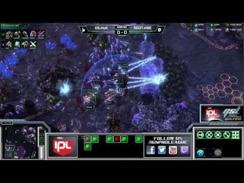 HuK vs ViBA - GSL World Championship Qualifier - Game 1