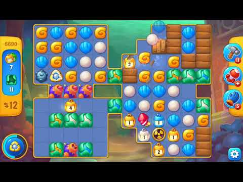 Fishdom 2021 - Level 6690   #playrix #fishdom #gaming