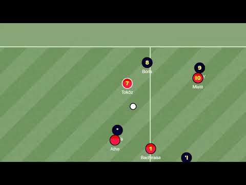 19 passes in 23 seconds - Haxball
