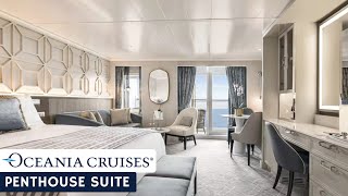 Oceania Allura | Penthouse Suite Full Walkthrough Tour & Review | 4K