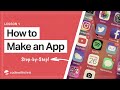 How To Make An App For Beginners 2020 Lesson 1