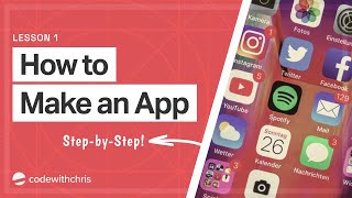 How to Make an App for Beginners (2020) - Lesson 1
