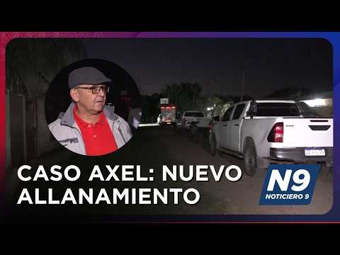 Caso Axel nuevo allanamiento