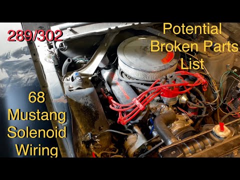 68 Mustang 289 no Start no Crank || Engine troubleshooting footage