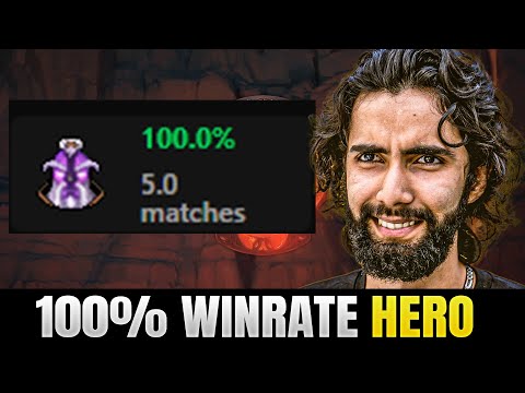 Nigma.Sumail with his 100% winrate hero this week - Void Spirit