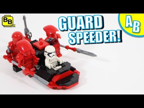 LEGO STAR WARS GUARD SPEEDER 75225 ALTERNATIVE BUILD Video