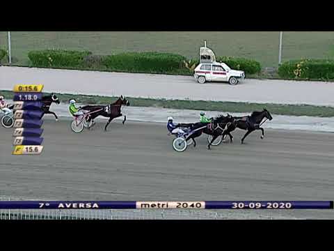 Aversa trotto 30 Settembre 2020 - 7° Corsa