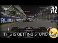 THIS IS GETTING STUPID | F1 2015 Sprint Mode ...