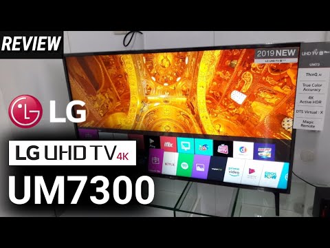 REVIEW LG 4K UM7300 SMART TV indonesia HD