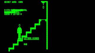 Hangman for the Commodore PET\Commodore CBM