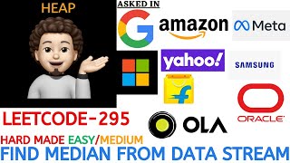 YouTube video 'Find Median from Data Stream | Detailed Explanation | Leetcode 295 | codestorywithMIK'