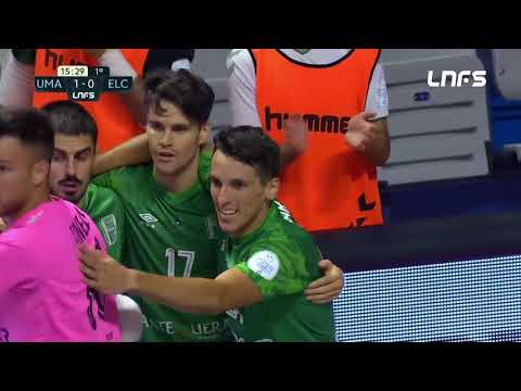 Gol Alvarito (1-0) Be Soccer CD UMA Antequera - Irefrank Elche. Final Play Off Ascenso 19/20. LNFS