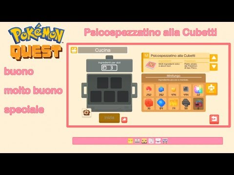 Pokémon Quest | Psicospezzatino alla Cubetti