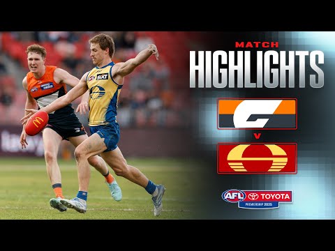 GWS Giants v Gold Coast Suns Highlights | Round 15, 2025 | AFL
