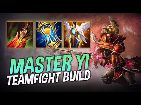 TEAMFIGHTING ON MASTER YI WITH THIS BUILD...? - COWSEP