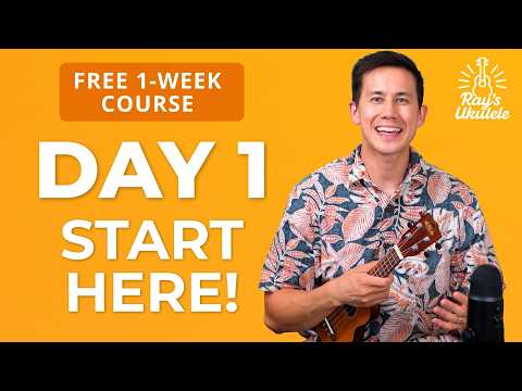 Learn Ukulele – Lesson 1: Start Playing in 10 Minutes [Free 1-Week Course]