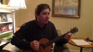 &quot;One Mans Ceiling Is Another Man&#39;s Floor&quot; by Paul Simon on Baritone Ukulele (with tab)