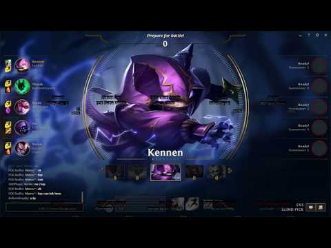 lol Kennen adc gameplay: Rekkles build
