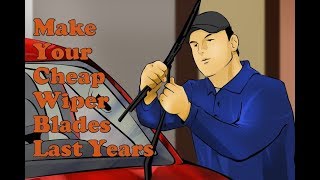 How to make cheap wiper blades last several years on our long term test