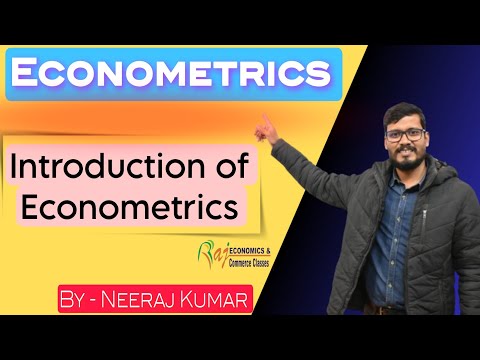 Introduction to Econometrics | Econometrics for beginners | Basic Econometrics
