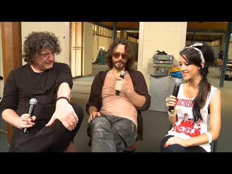 Soundgarden Australian Big Day Out Interview 2012 with Chris Cornell and Ben Shepherd.