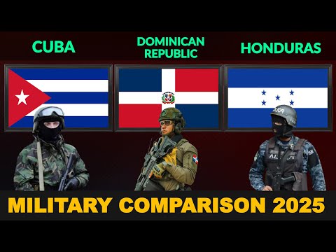 Cuba vs Dominican Republic vs Honduras Military Power Comparison 2025