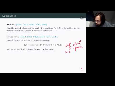 On the p-adic theory of local models