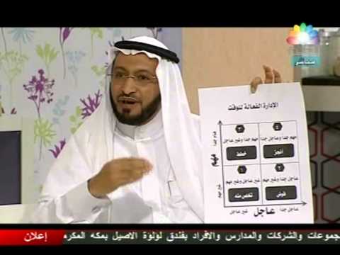 الدكتور محمد العامري يتحدث عن إدارة الوقت