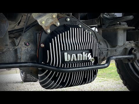 Banks Rear Diff Cover Install & Review on a 2016 Ram 2500 Cummins.