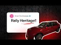 Rally Heritage On Display Subarus Audis Legendary Lanchas