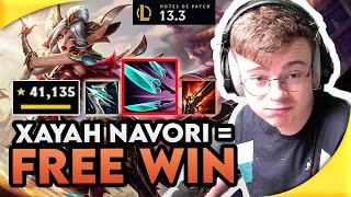 ON JOUE SUR LE NOUVEAU PATCH, XAYAH NAVORI EST DÉFINITIVEMENT TOP TIER !