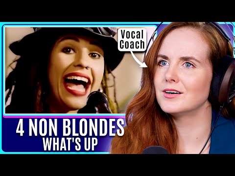 What's Going On?! 90's Classic Tops Charts! | 4 Non Blondes - What's Up | Vocal Coach Analysis