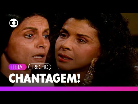 Tieta chantageia Perpétua de contar sobre a caixa se ela investir contra Ninete! | Tieta |TV Globo