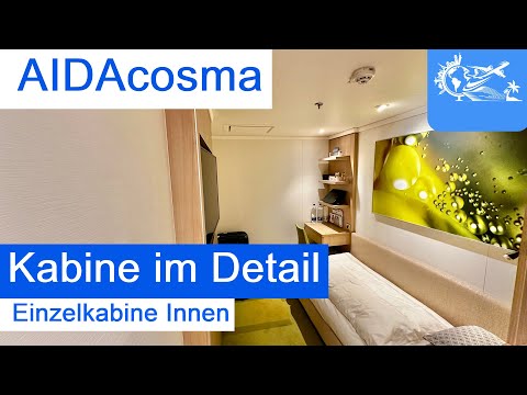 AIDAcosma Single Cabin - Interior 14149 | Far too little space? | JANNIK'S TRAVEL WORLD (71)