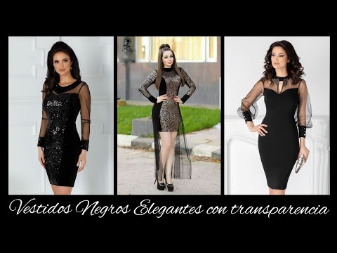 VESTIDOS ELEGANTES COLOR NEGRO 2022 #vestidos #vestidosnegros #vestidoselegantes #vestidosfiesta