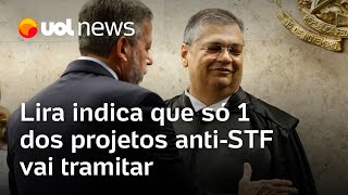 Lira indica a deputados que só 1 projeto do pacote anti-STF vai ter sequência