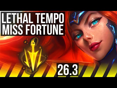 MISS FORTUNE & Blitzcrank vs KAI'SA & Leona (ADC) | Lethal Tempo, 64K damage | KR Master | 26.3