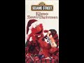 Sesame Street Elmo Saves Christmas 1996 VHS 1997 Reprint