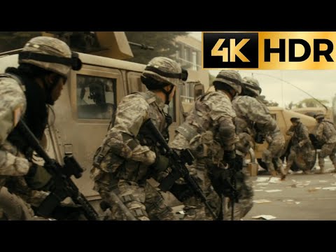 Fear The Walking Dead Military Breach Scene [4k 60fps]