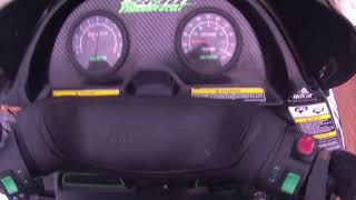 98 Thundercat 1000 first ride of the season - bad trail conditions