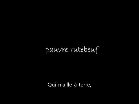 download lagu mp3 mp4 Pauvre Rutebeuf Paroles, download lagu Pauvre Rutebeuf Paroles gratis, unduh video klip Pauvre Rutebeuf Paroles
