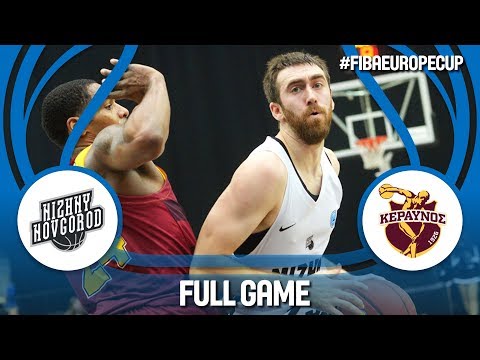 Nizhny Novgorod (RUS) v Keravnos (CYP) - Full Game - Round of 16 - FIBA Europe Cup 2017-18