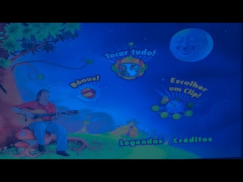 Menu do DVD “Toquinho no Mundo da criança”